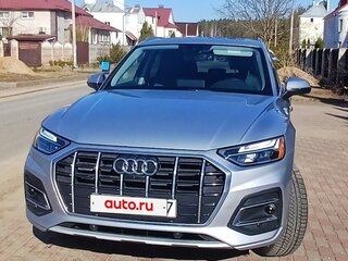 2022 Audi Q5 40 TFSI II (FY) Рестайлинг, серебристый, 3180000 рублей, вид 2