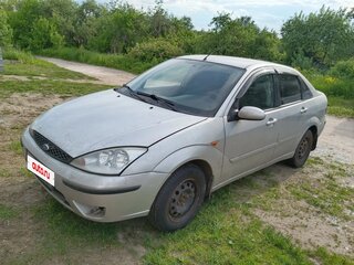 2005 Ford Focus I Рестайлинг, серебристый, 295000 рублей, вид 1