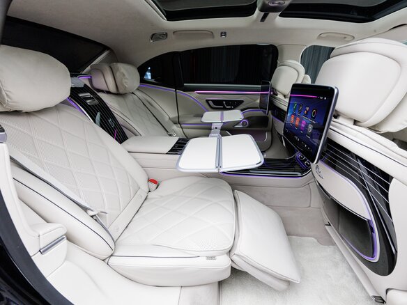 2026 Mercedes-Benz Maybach S-Класс 580 II (Z223) Рестайлинг, чёрный, 38700000 рублей - вид 31