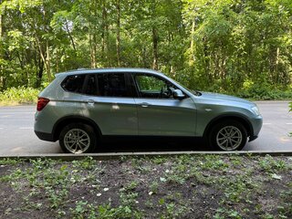 2011 BMW X3 20d xDrive II (F25), серебристый, 1350200 рублей, вид 4