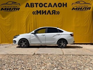 2023 Lada (ВАЗ) Vesta I Рестайлинг (NG), белый, 1240000 рублей, вид 2