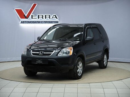 2001 Honda CR-V II, чёрный, 490000 рублей, вид 1