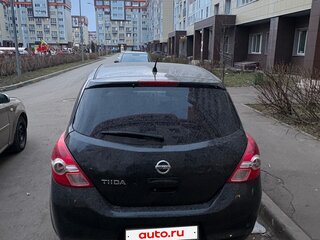 2009 Nissan Tiida I, чёрный, 455000 рублей, вид 4