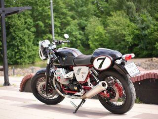 2011 Moto Guzzi V 7, чёрный, 385000 рублей, вид 2