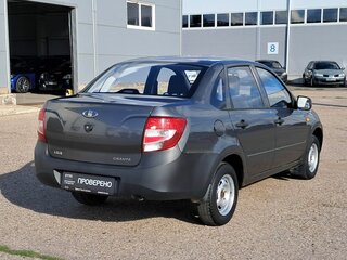 2013 Lada (ВАЗ) Granta I, серый, 270000 рублей, вид 5