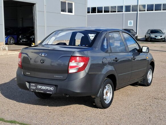 2013 Lada (ВАЗ) Granta I, серый - вид 4