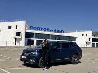 2018 Volkswagen Teramont I, синий, 3050000 рублей, вид 3