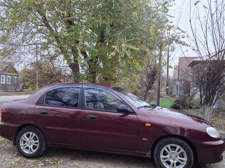 2008 Chevrolet Lanos I, пурпурный, 213000 рублей, вид 4