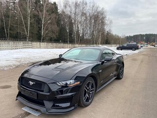 2019 Ford Mustang VI Рестайлинг, чёрный, 4400000 рублей, вид 1