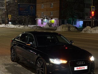 2014 Audi A6 IV (C7), чёрный, 1420338 рублей, вид 2