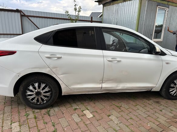 2017 Hyundai Solaris II, белый - вид 5