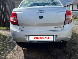 2013 Lada (ВАЗ) Granta I, серебристый, 330000 рублей, вид 3