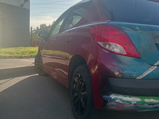 2010 Peugeot 207 I Рестайлинг, красный, 250000 рублей, вид 5
