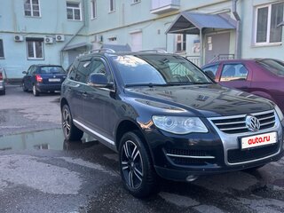 2008 Volkswagen Touareg I Рестайлинг, чёрный, 1250000 рублей, вид 3