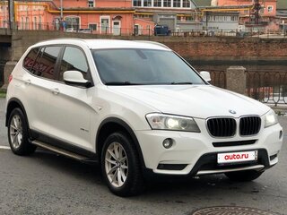 2013 BMW X3 20d xDrive II (F25), белый, 1680000 рублей, вид 5