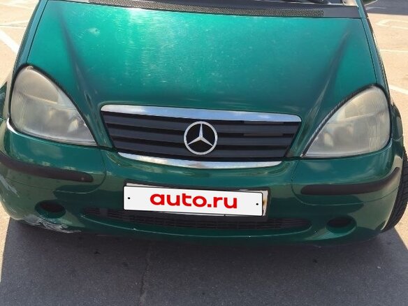 2000 Mercedes-Benz A-Класс 140 I (W168), зелёный, 430000 рублей