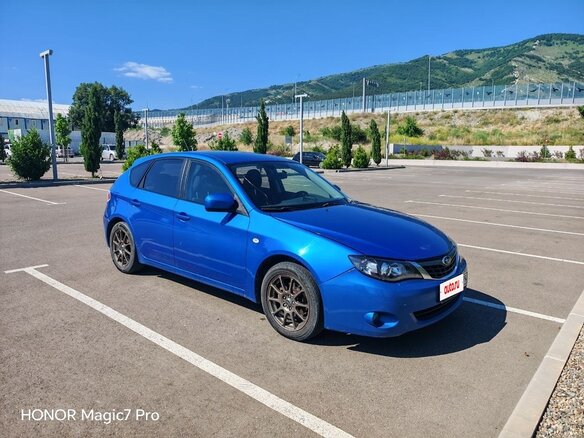 2008 Subaru Impreza III, синий - вид 2