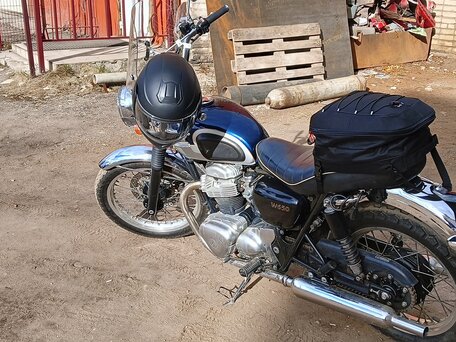 1998 Kawasaki W 650, синий, 480000 рублей, вид 3