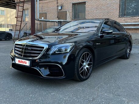 2014 Mercedes-Benz S-Класс 500 Long VI (W222, C217), чёрный, 3130000 рублей, вид 1