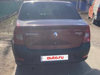 2011 Renault Logan I Рестайлинг, красный, 190000 рублей, вид 2