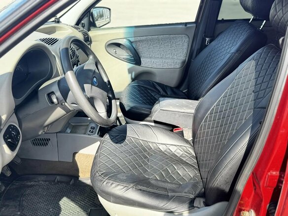 2008 Lada (ВАЗ) Kalina I, красный, 210000 рублей - вид 11