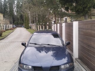 2003 Mitsubishi Carisma I Рестайлинг, синий, 309000 рублей, вид 2