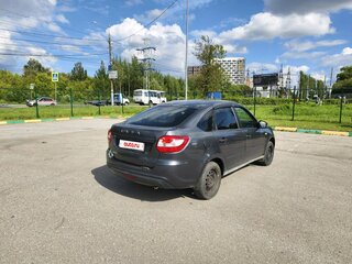 2020 Lada (ВАЗ) Granta I Рестайлинг, серый, 590000 рублей, вид 4