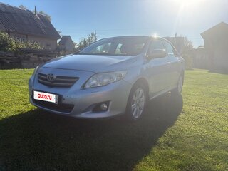 2008 Toyota Corolla AMT X (E140, E150), голубой, 900000 рублей, вид 2