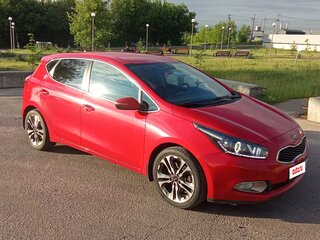 2013 Kia Ceed II, красный, 960000 рублей, вид 4
