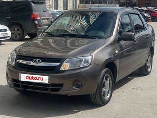 2013 Lada (ВАЗ) Granta I, коричневый, 370000 рублей, вид 1
