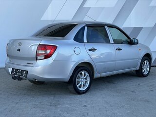 2014 Lada (ВАЗ) Granta I, серебристый, 268000 рублей, вид 5