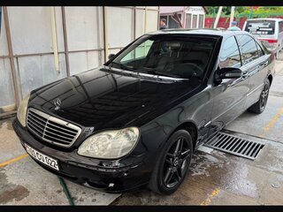2000 Mercedes-Benz S-Класс 430 IV (W220), чёрный, 280000 рублей, вид 5