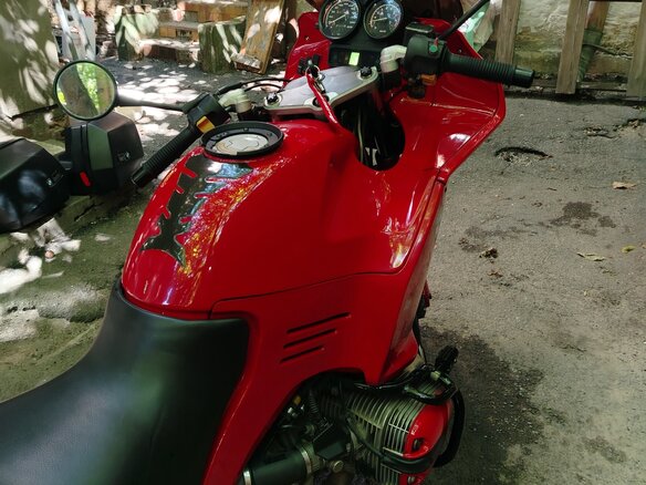 2000 BMW R 1100 RS, красный, 340000 рублей - вид 6