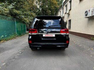 2012 Toyota Land Cruiser 200 Series Рестайлинг 1, чёрный, 4500000 рублей, вид 3