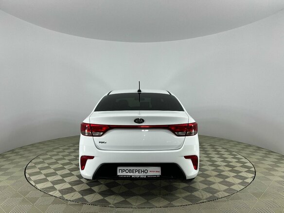 2020 Kia Rio IV, белый, 1332000 рублей - вид 5