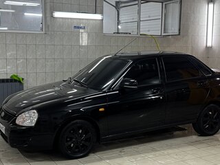 2014 Lada (ВАЗ) Priora I Рестайлинг, чёрный, 650000 рублей, вид 4