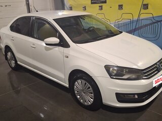 2018 Volkswagen Polo V Рестайлинг, белый, 1200000 рублей, вид 2