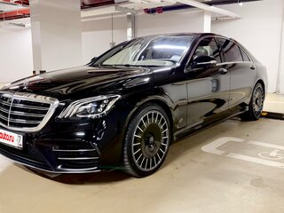 2019 Mercedes-Benz S-Класс 350 d Long VI (W222, C217) Рестайлинг, чёрный, 5849000 рублей, вид 2