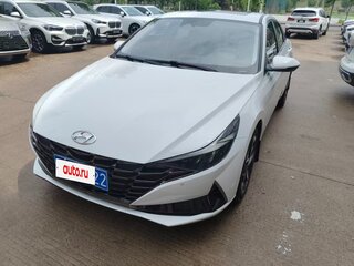 2021 Hyundai Elantra VII (CN7), белый, 1600000 рублей, вид 1