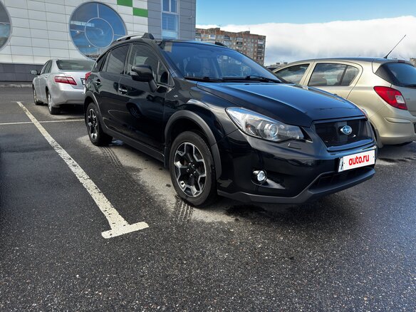 2012 Subaru XV I, чёрный, 1300000 рублей - вид 1