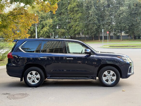 2016 Lexus LX 450d III Рестайлинг 2, синий, 5990000 рублей - вид 2