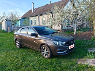 2017 Lada (ВАЗ) Vesta I, коричневый, 690000 рублей, вид 3