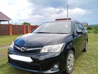 2015 Toyota Corolla Fielder XI (E160, E170, E180), чёрный, 1209000 рублей, вид 1