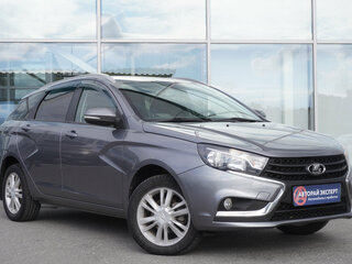 2019 Lada (ВАЗ) Vesta SW I, серый, 1075000 рублей, вид 3