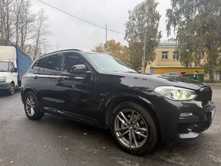 2019 BMW X3 25d xDrive III (G01), чёрный, 4300000 рублей, вид 4