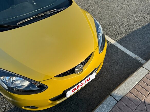 2008 Mazda 2 II (DE), жёлтый, 650000 рублей - вид 10
