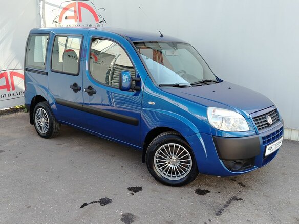 2011 Fiat Doblo I Рестайлинг, синий