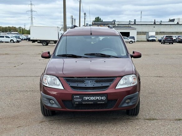 2014 Lada (ВАЗ) Largus I, красный, 629000 рублей - вид 1
