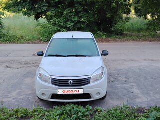 2013 Renault Sandero I, белый, 600000 рублей, вид 1