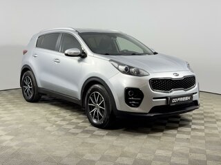 2017 Kia Sportage IV, серебристый, 1670000 рублей, вид 1
